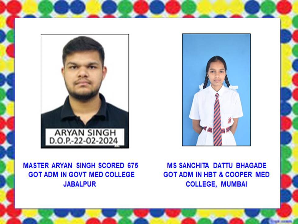 QUALIFIED NEET EXAM AND JOINED MEDICAL COLLEGES