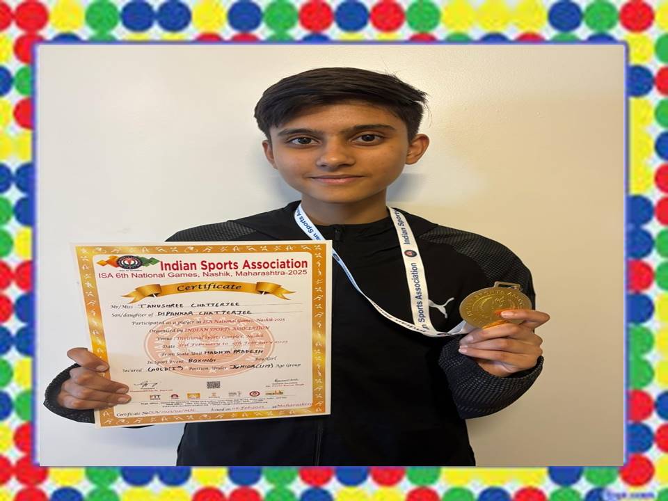 MS TANUSHREE CHATTERJEE - CLASS XII 