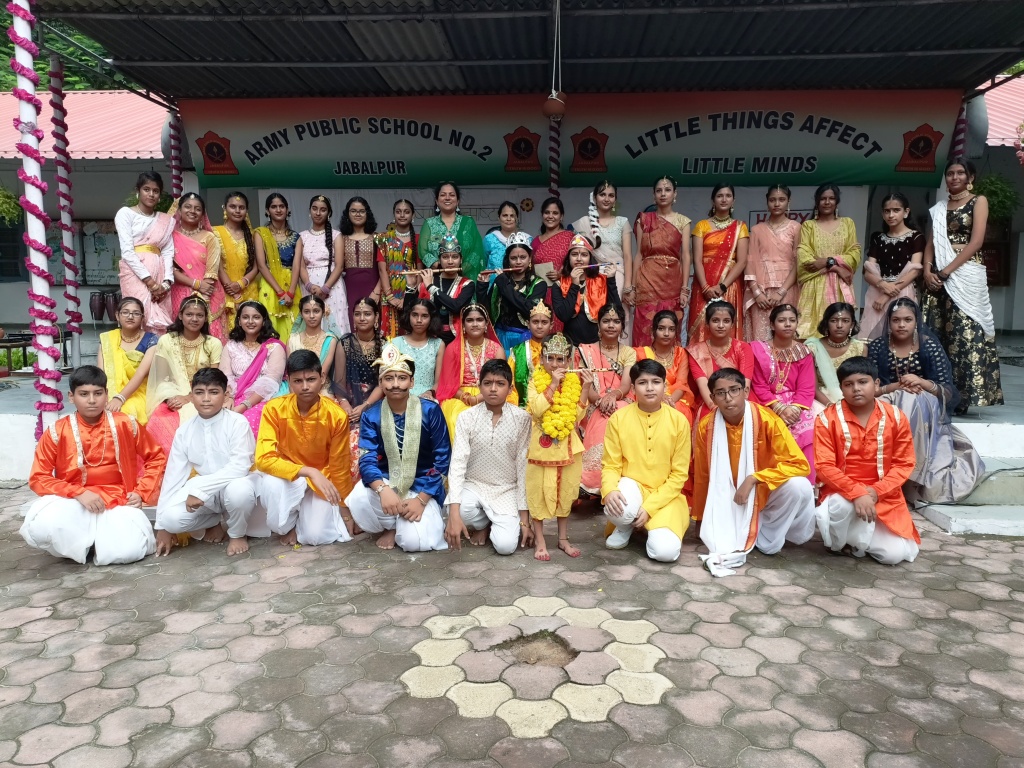 Janmashtmi Celebration At APS No.2 JAK RRC